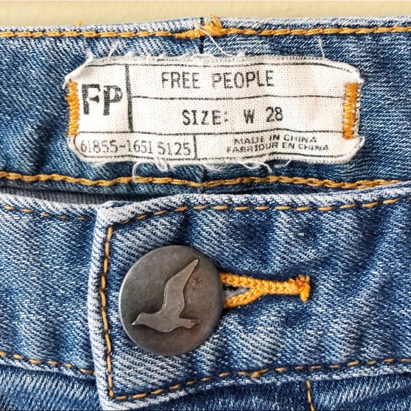 Free People Light Blue Flare Jeans - Picture 6 of 8